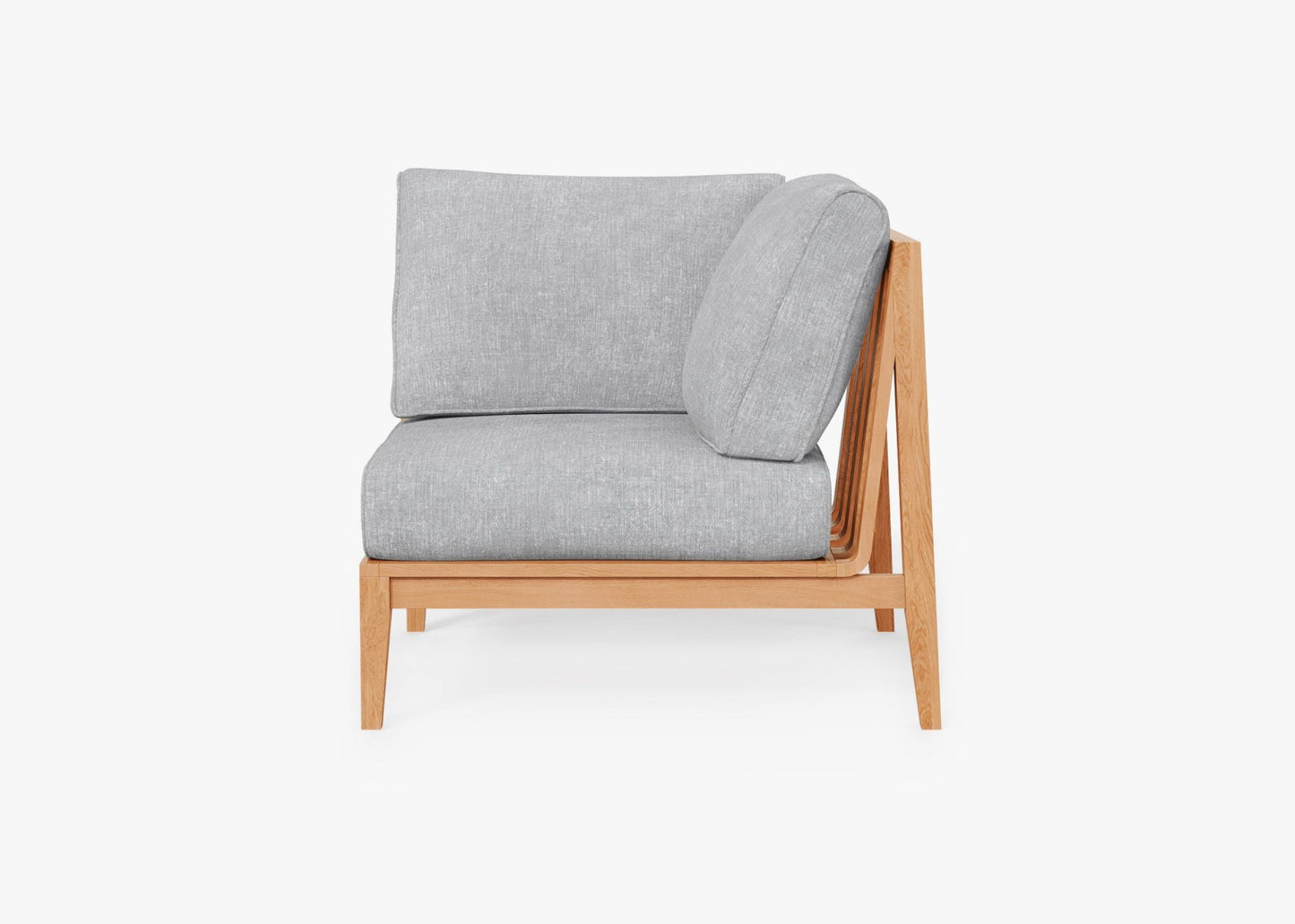 Housse pour fauteuil d'angle en teck