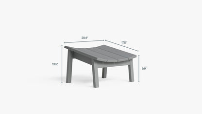 Fauteuil Adirondack Ascent + repose-pieds (Expérience extérieure)