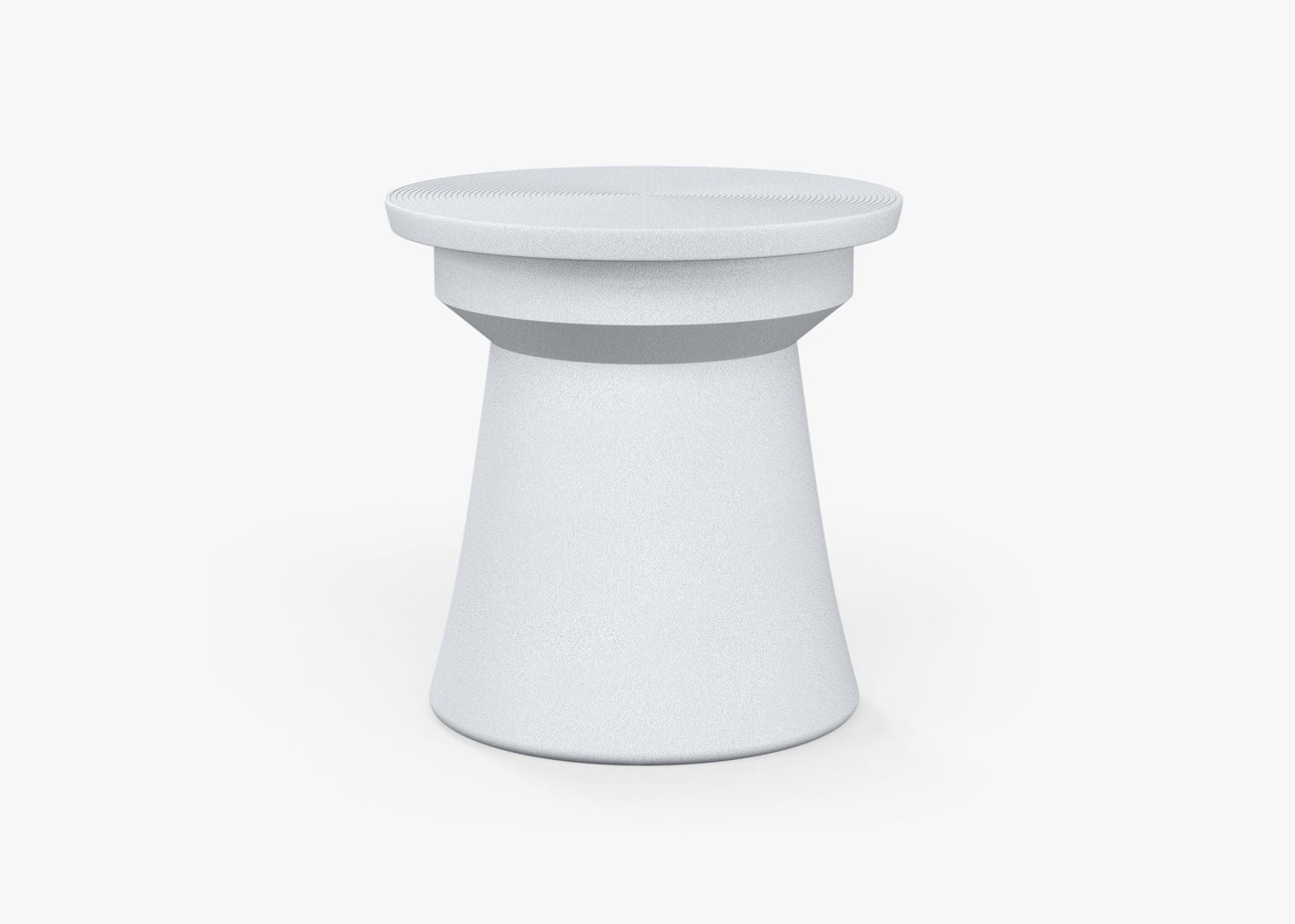 Table d'appoint d'extérieur en béton - Classique