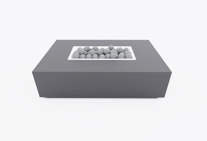 Table foyer rectangulaire en béton