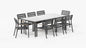 Table de salle à manger d'extérieur OuterStone + 8 fauteuils de salle à manger 595