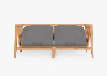 Ensemble de retraite extérieure en teck