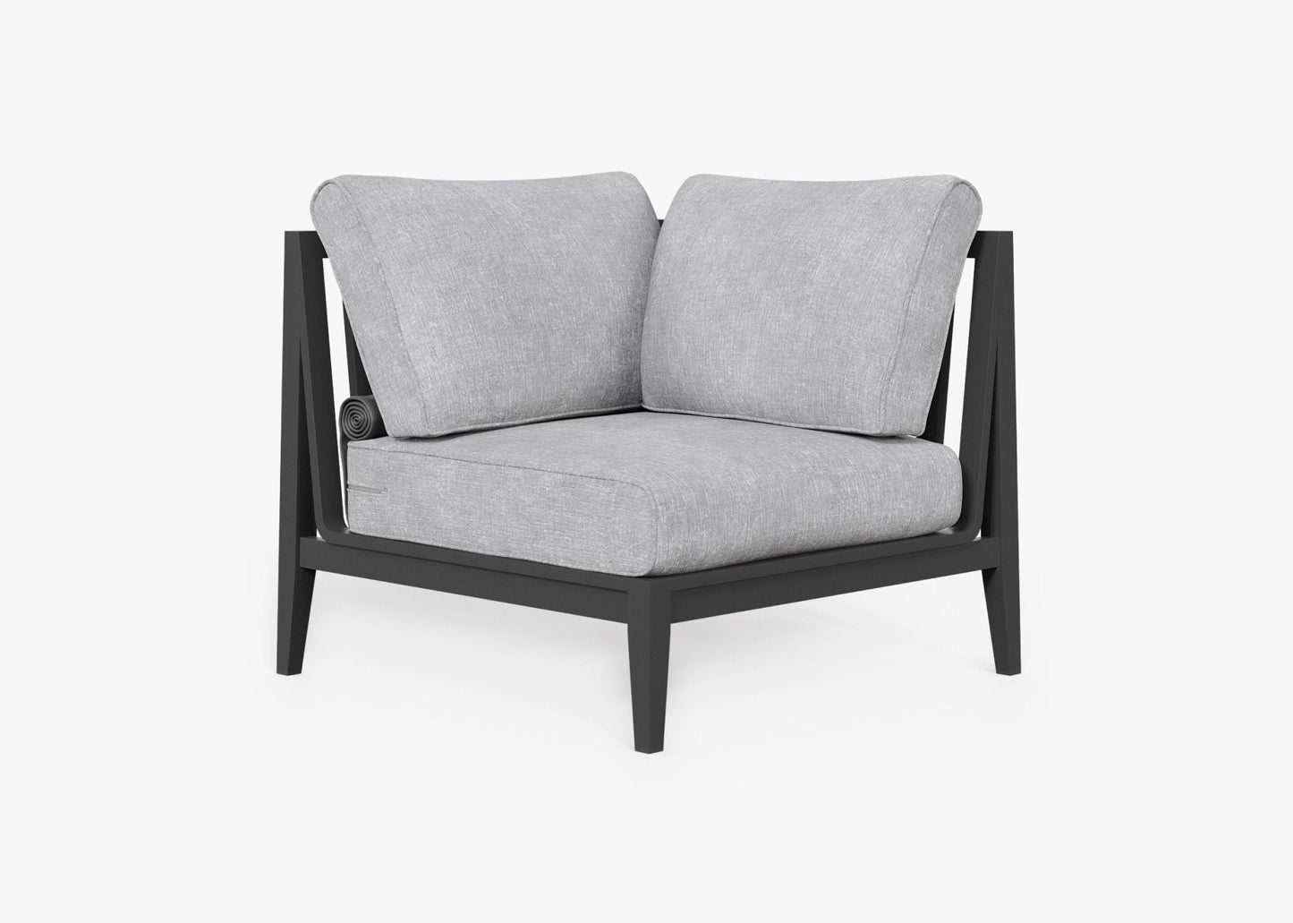 Housse pour fauteuil sectionnel en aluminium