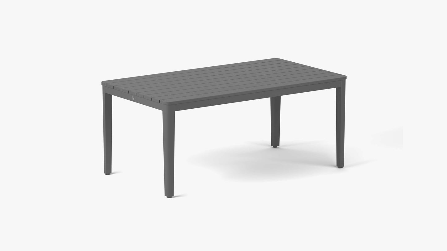 Table de réunion en aluminium